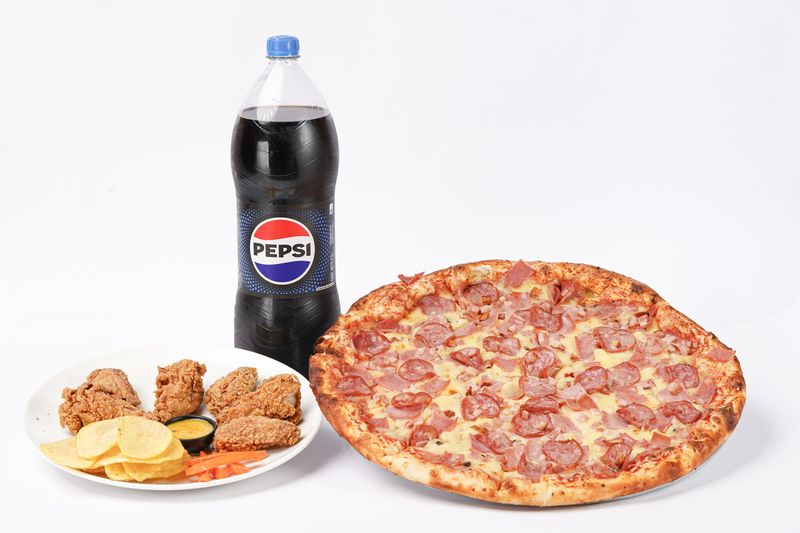 Meat Lover's Dream pizza loaded with premium meats